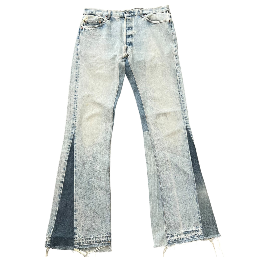 GALLERY DEPT. 90210 LA FLARE New Blue DENIM JEANS – SEVENSTARCLOTHING