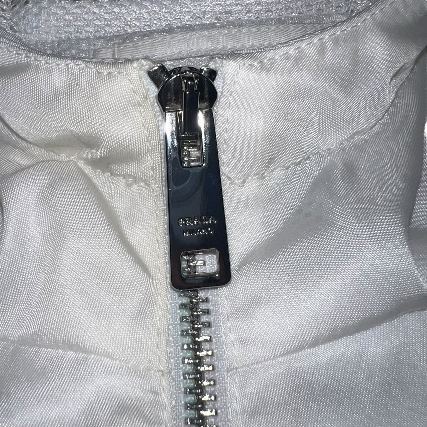 PRADA × ADIDAS 2022SS RE-NYLON TRACK HOODED JACKET WHITE