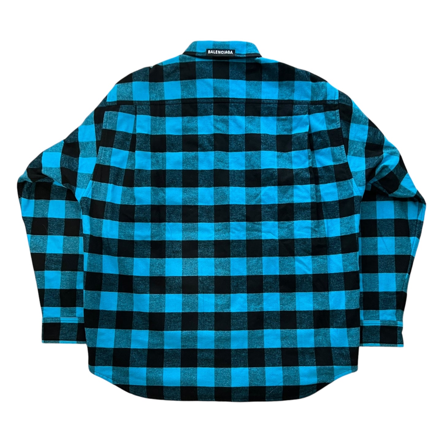 BALENCIAGA 2021AW check padded shirts jacket