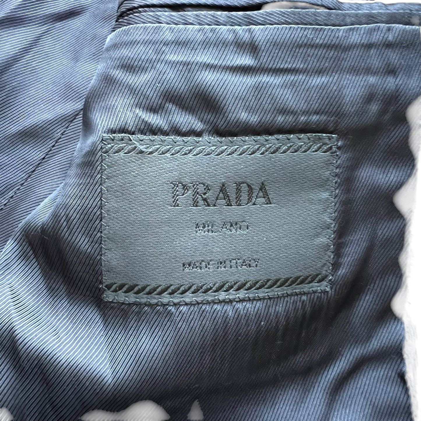 PRADA corduroy tailor jacket