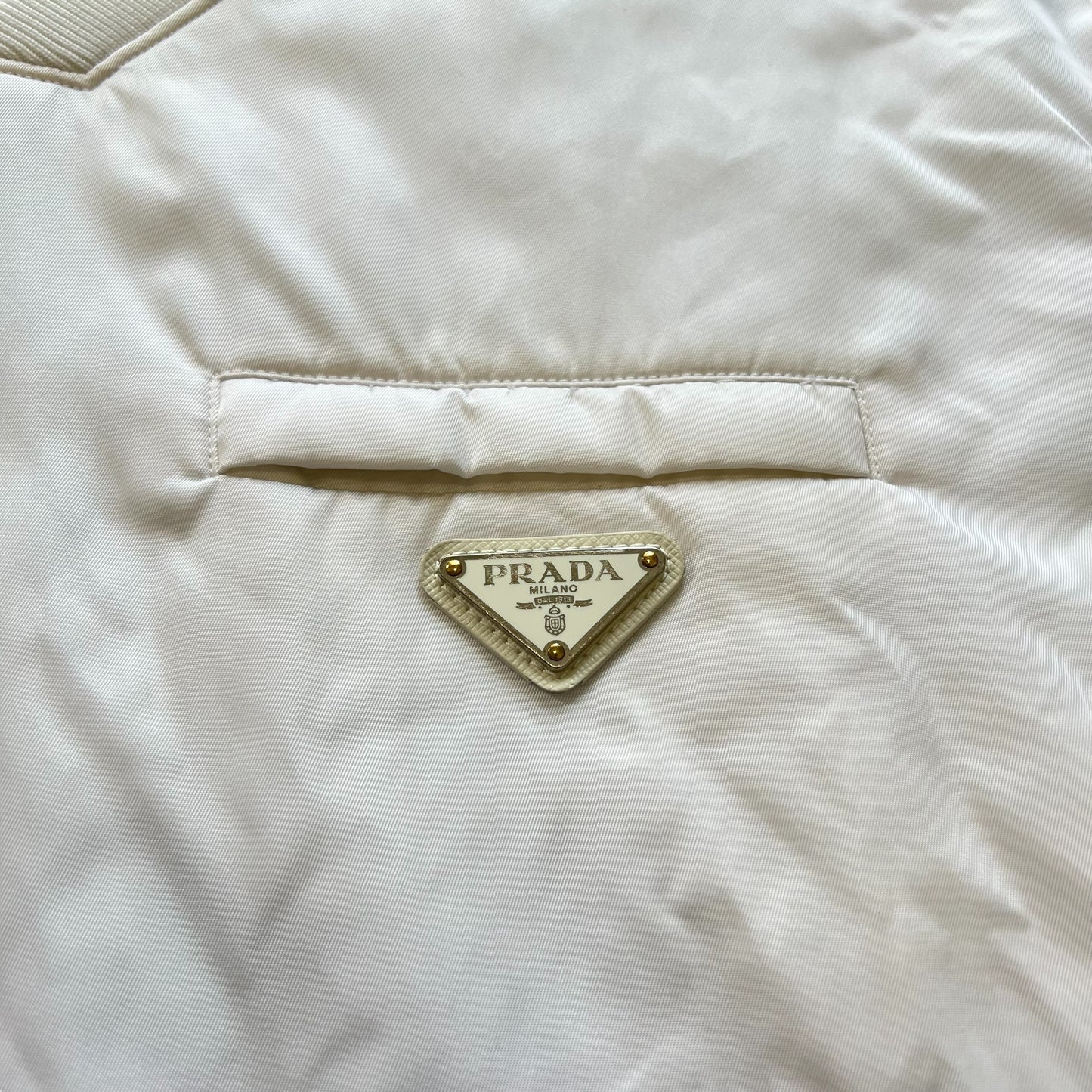 Prada x adidas 2022SS Re-Nylon Sweatshirt - white