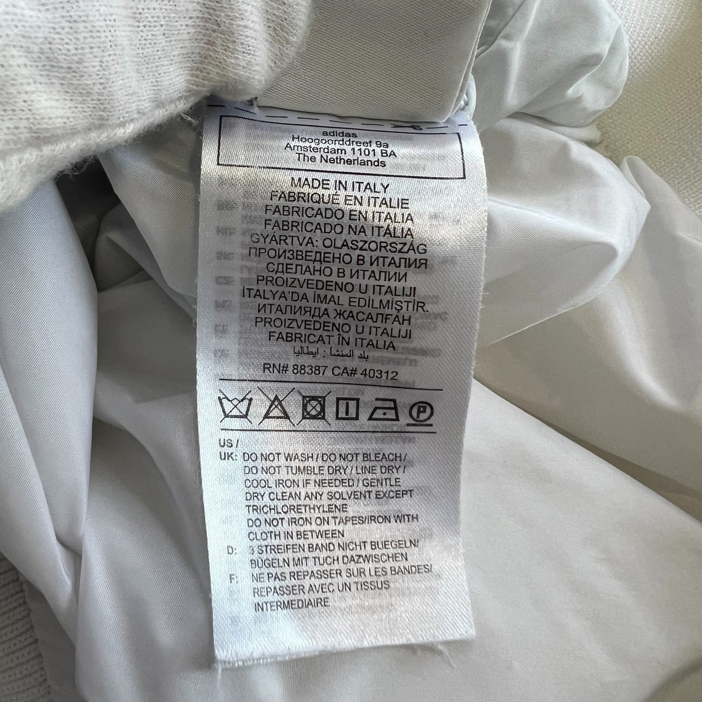 Prada x adidas 2022SS Re-Nylon Sweatshirt - white