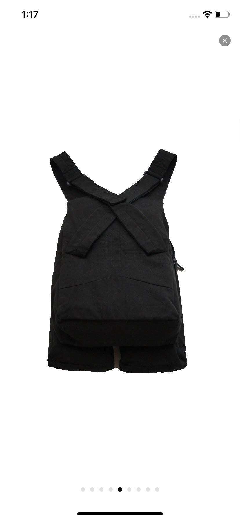HELMUT LANG 1999AW TRAVAILES KHAKI CARGO BACKPACK