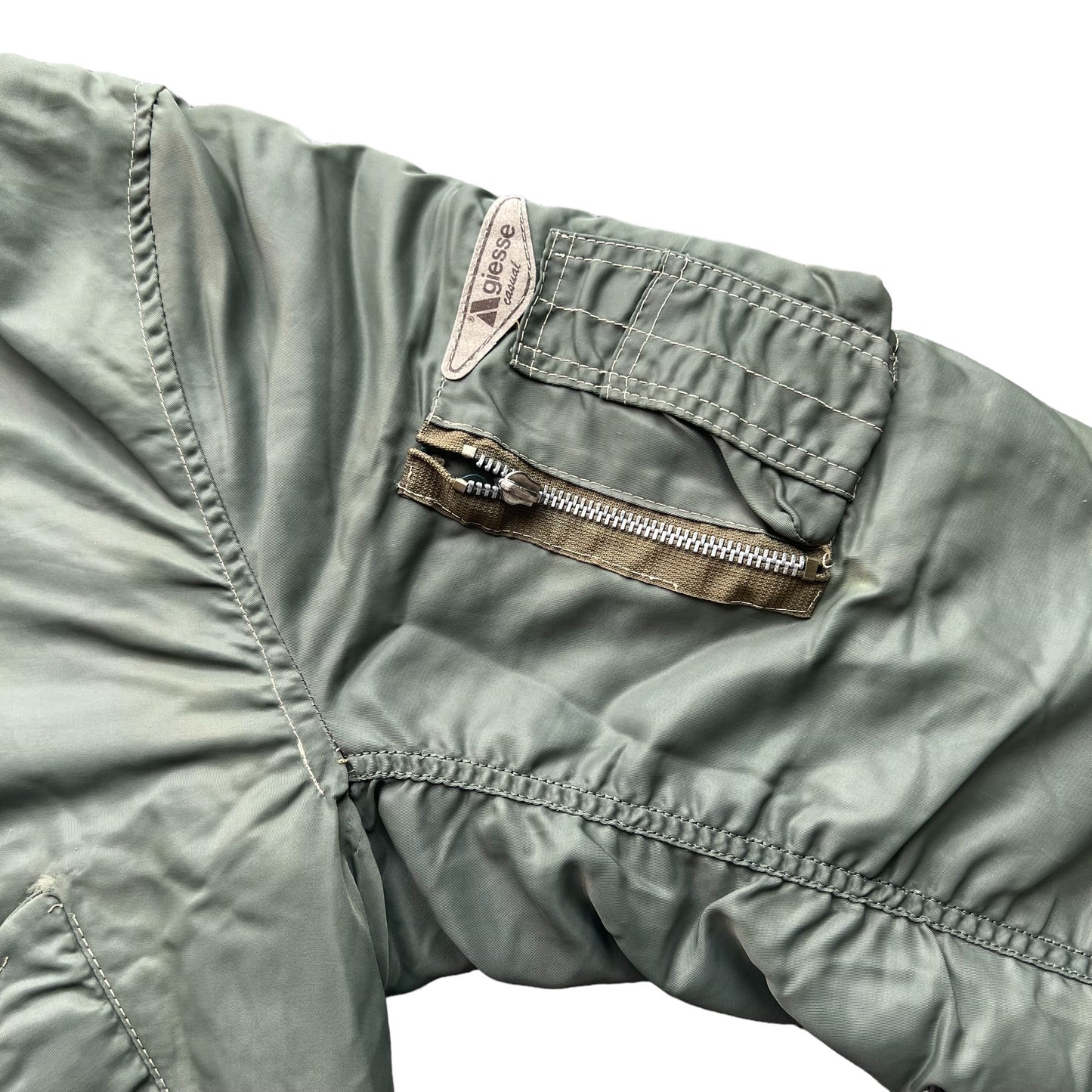 80S Vintage Flight Jacket