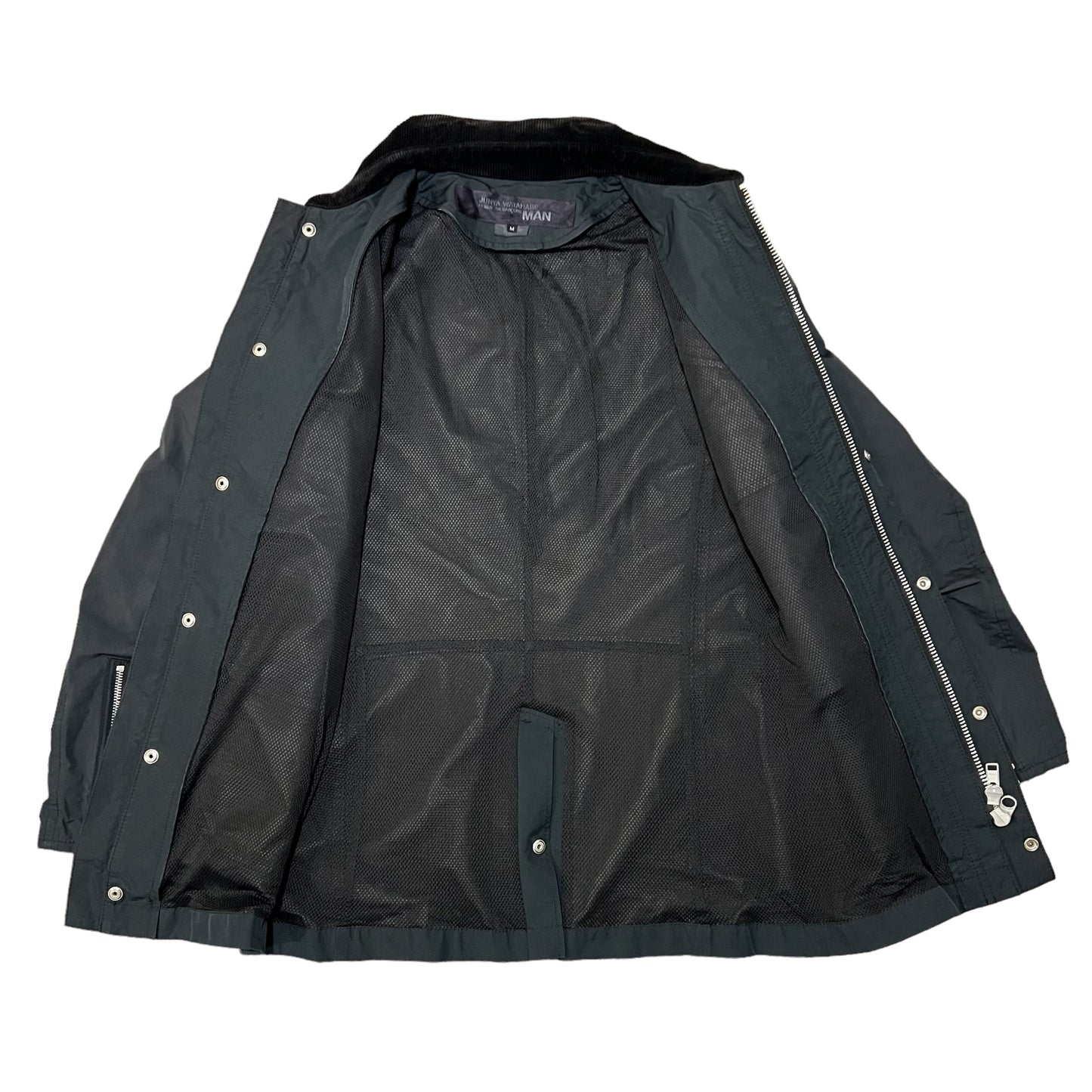 JUNYA WATANABE MAN 07AW MULTI ZIP NYLON COVERALL BOMBER JACKET