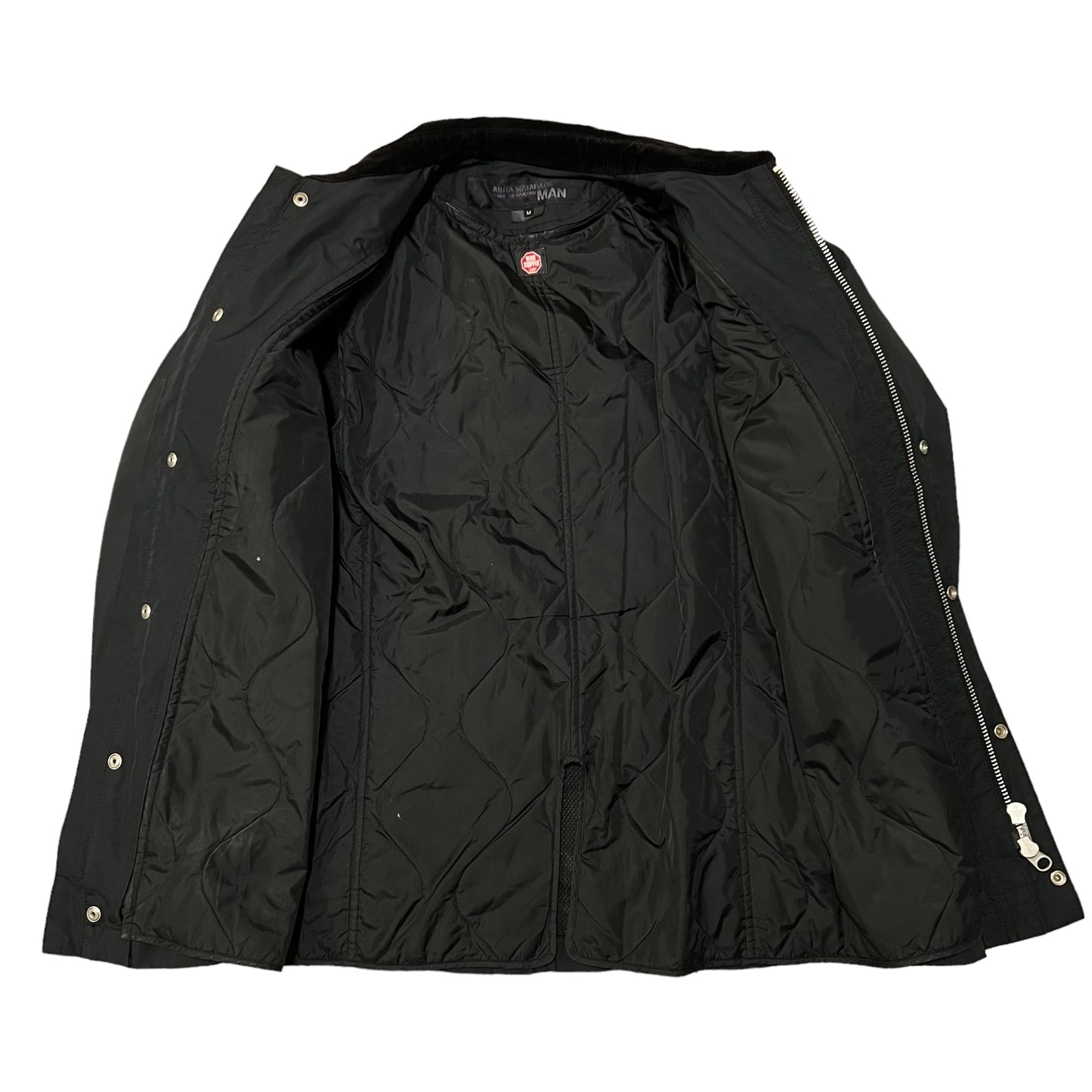 JUNYA WATANABE MAN 07AW MULTI ZIP NYLON COVERALL BOMBER JACKET