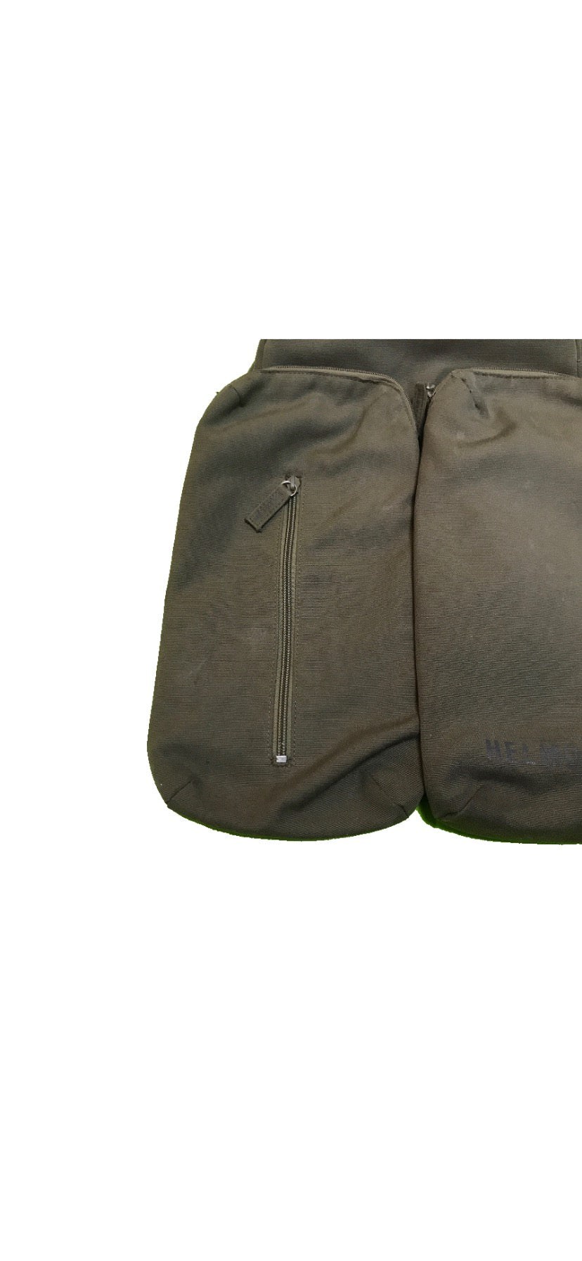 HELMUT LANG 1999AW TRAVAILES KHAKI CARGO BACKPACK