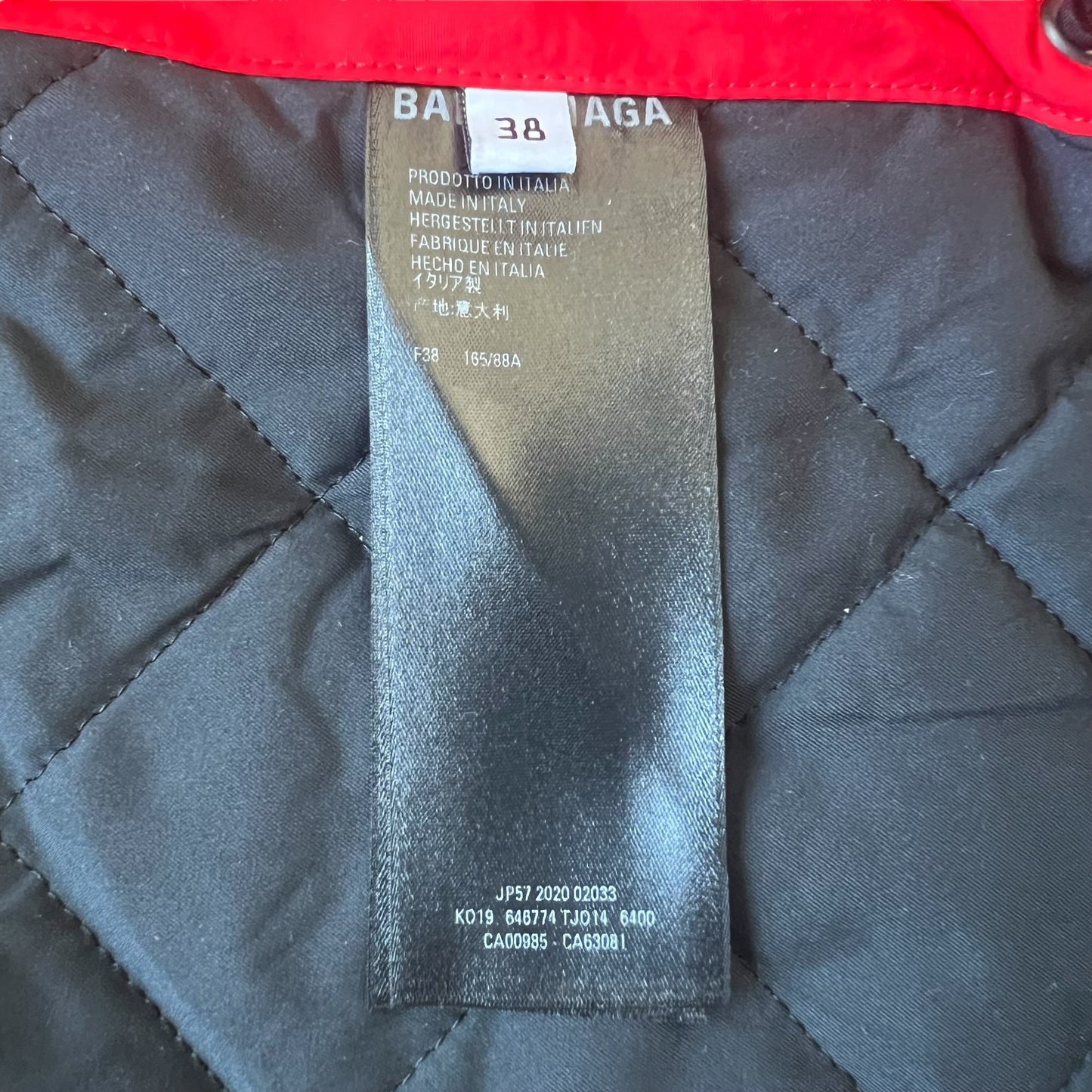 BALENCIAGA 2021AW
BRANDED JACKET