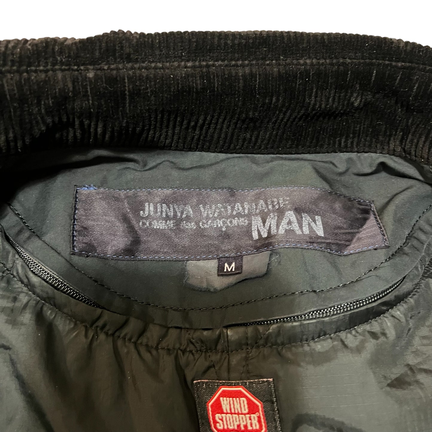 JUNYA WATANABE MAN 07AW MULTI ZIP NYLON COVERALL BOMBER JACKET