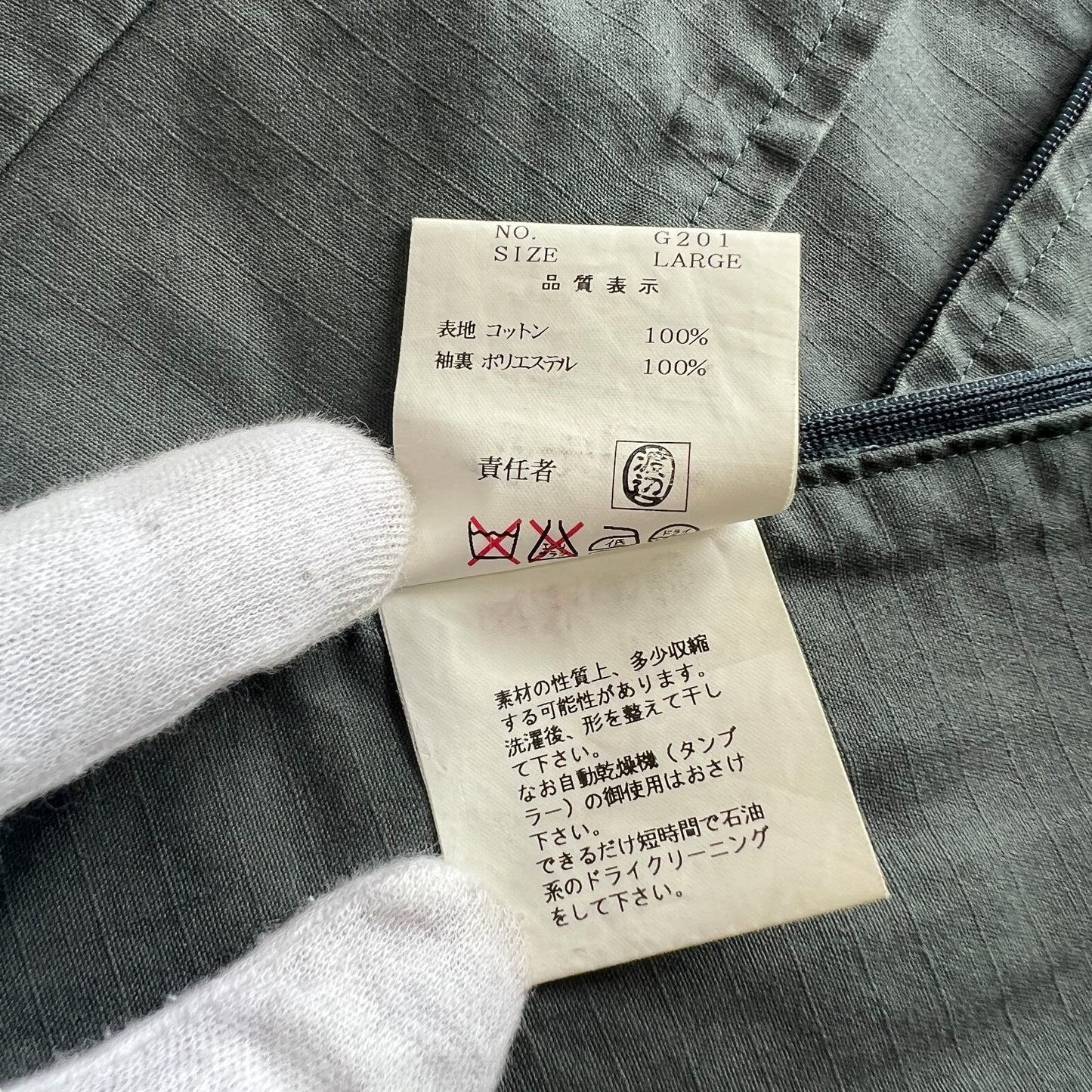 UNDERCOVER 1999 "RELIEF" SMALL PARTS JACKET