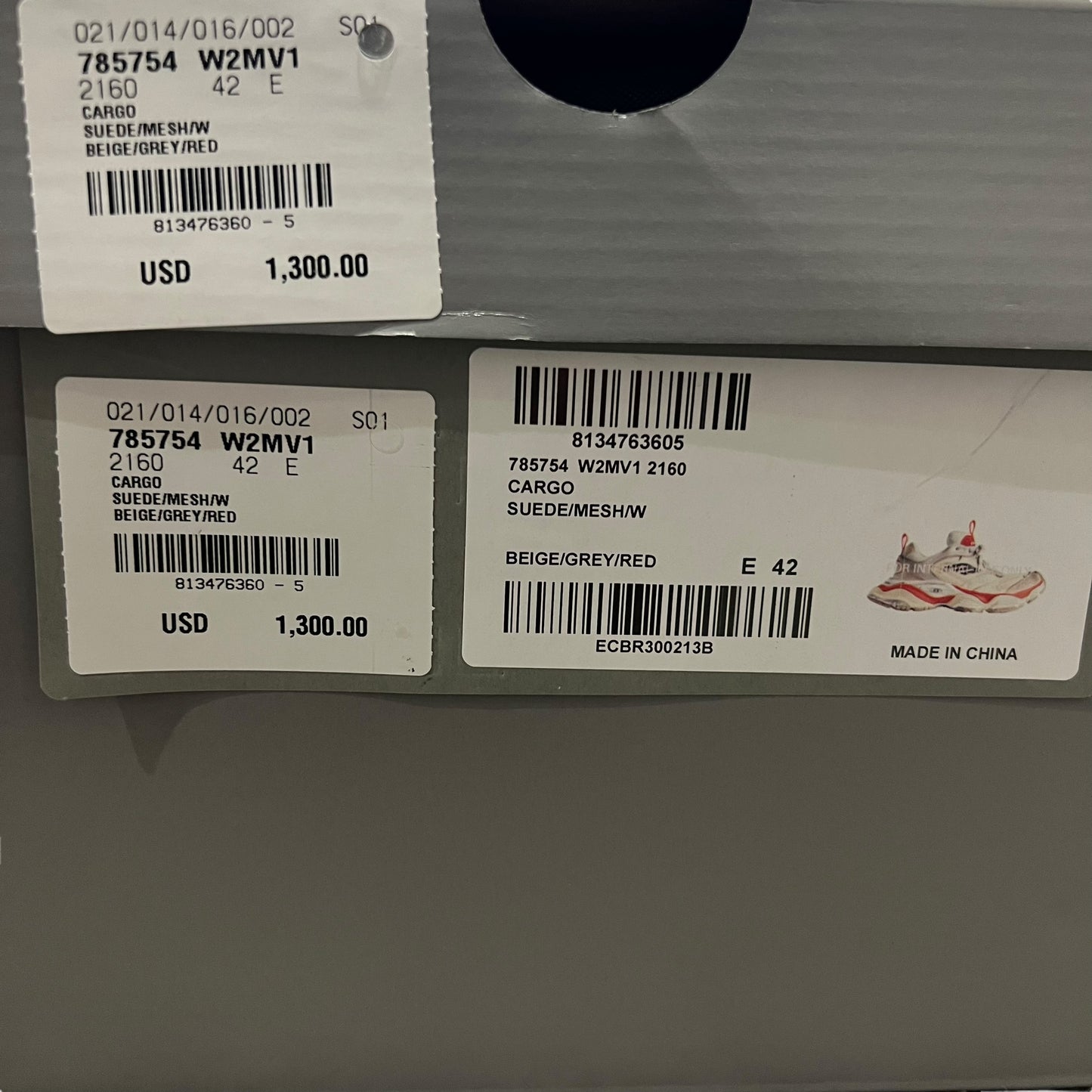 BALENCIAGA 2024SS CARGO SNEAKER
