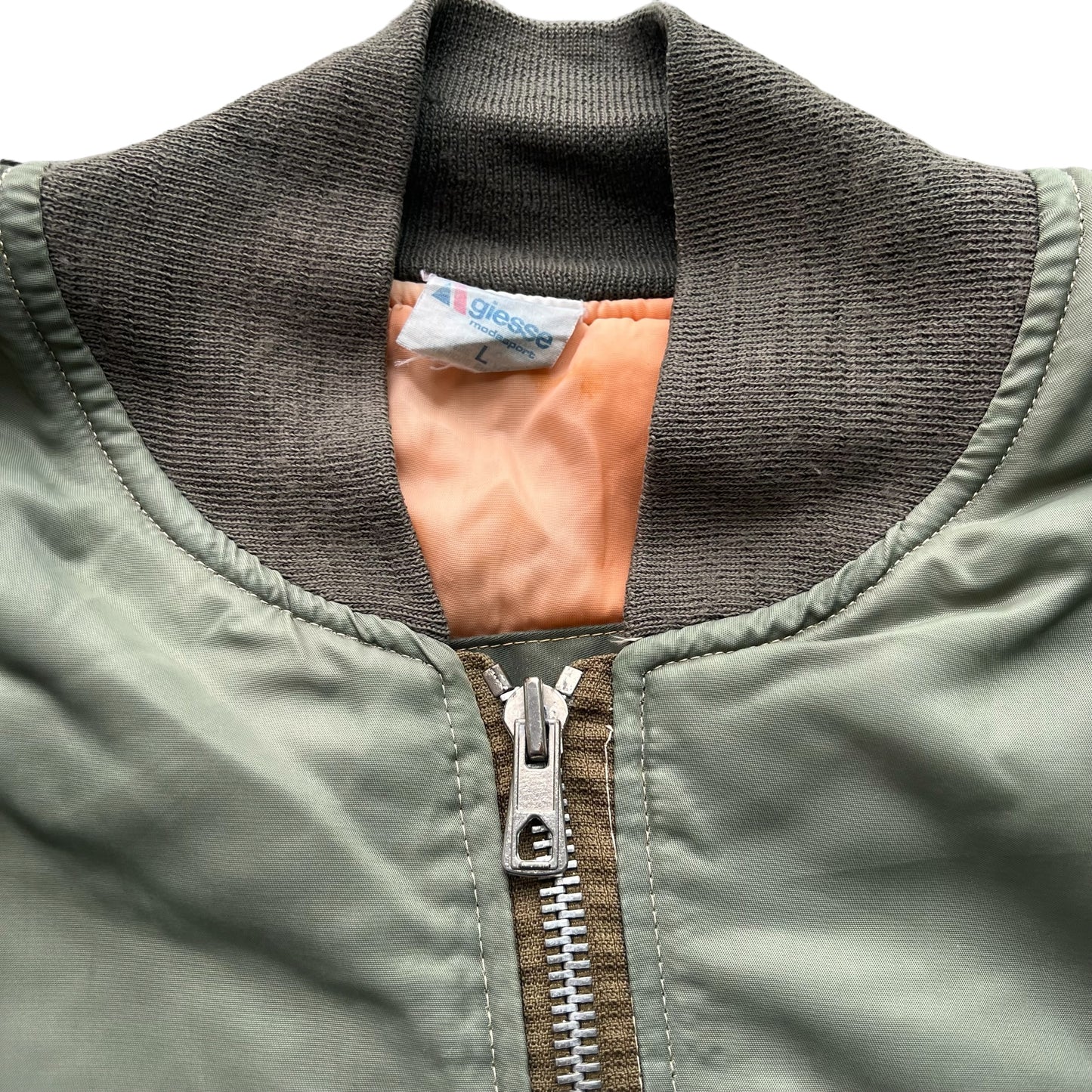 80S Vintage Flight Jacket
