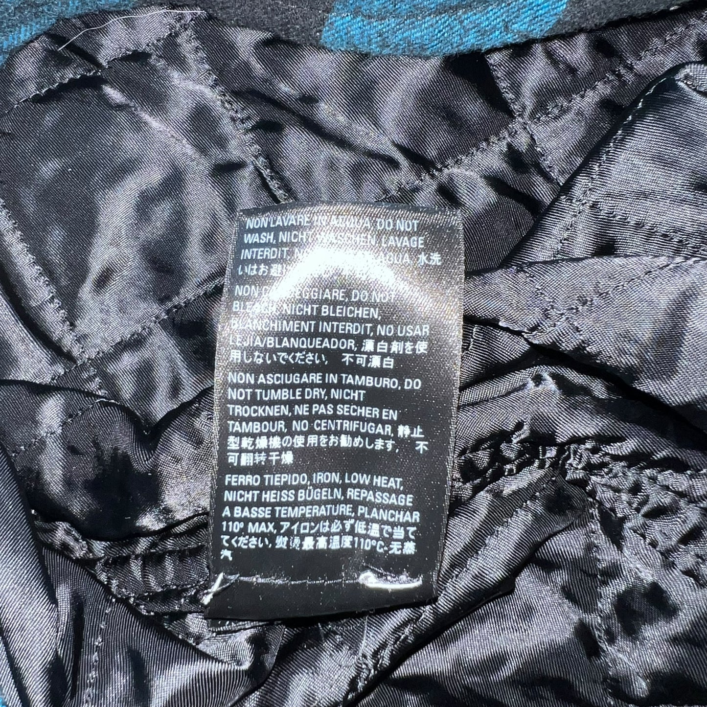 BALENCIAGA 2021AW check padded shirts jacket