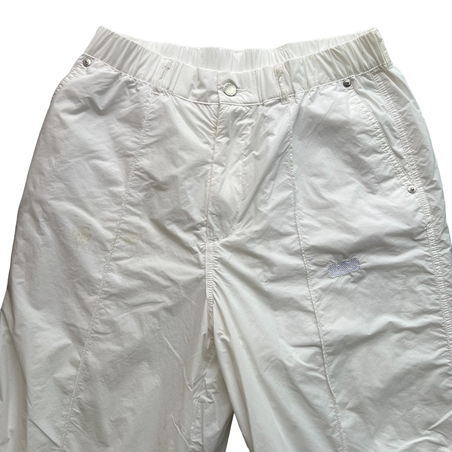 TTT MSW White Nylon Pants