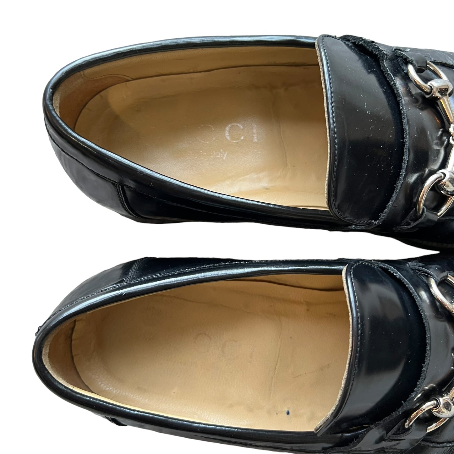 GUCCI Horse Bit Leather Loafer