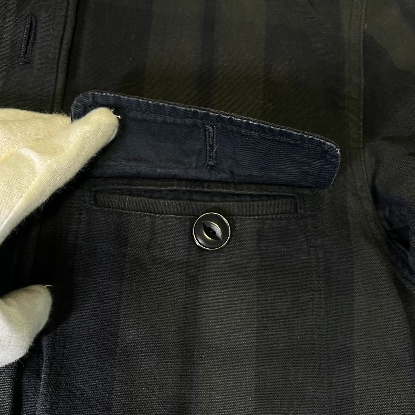 GENERAL RESEARCH 2000AW BLOCK CHECK ZIP-UP JACKET