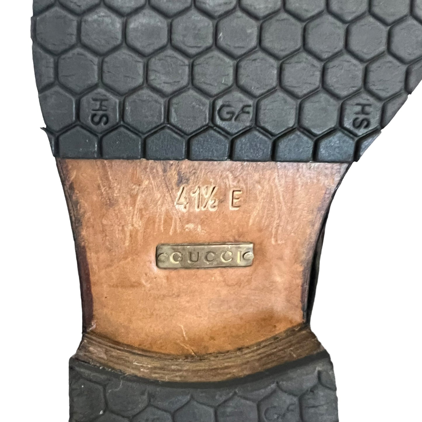 GUCCI Horse Bit Leather Loafer