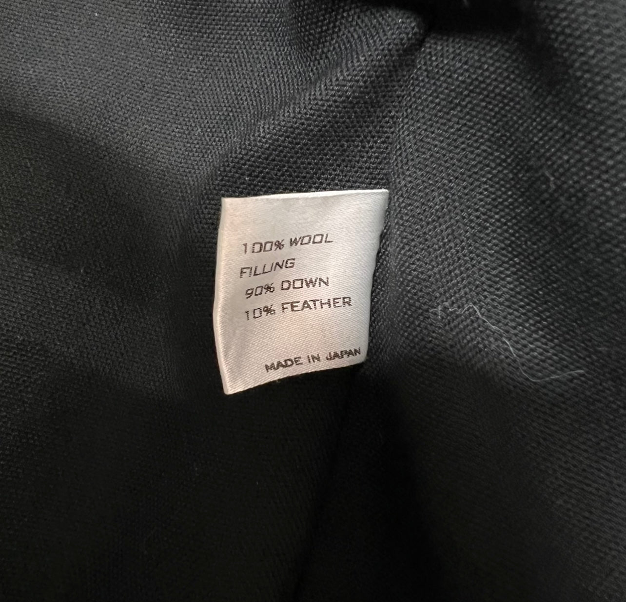 NUMBER (N)INE 2005AW THE HIGH STREET TAILORED DOWN VEST