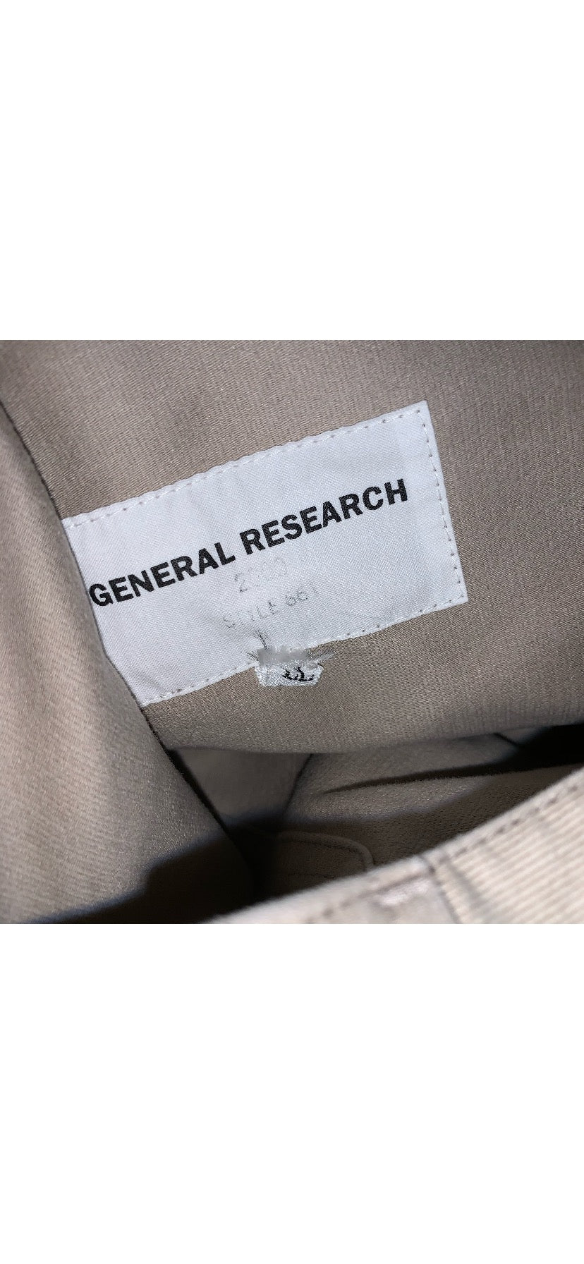 GENERAL RESEARCH CARGO POCKET SHORTS