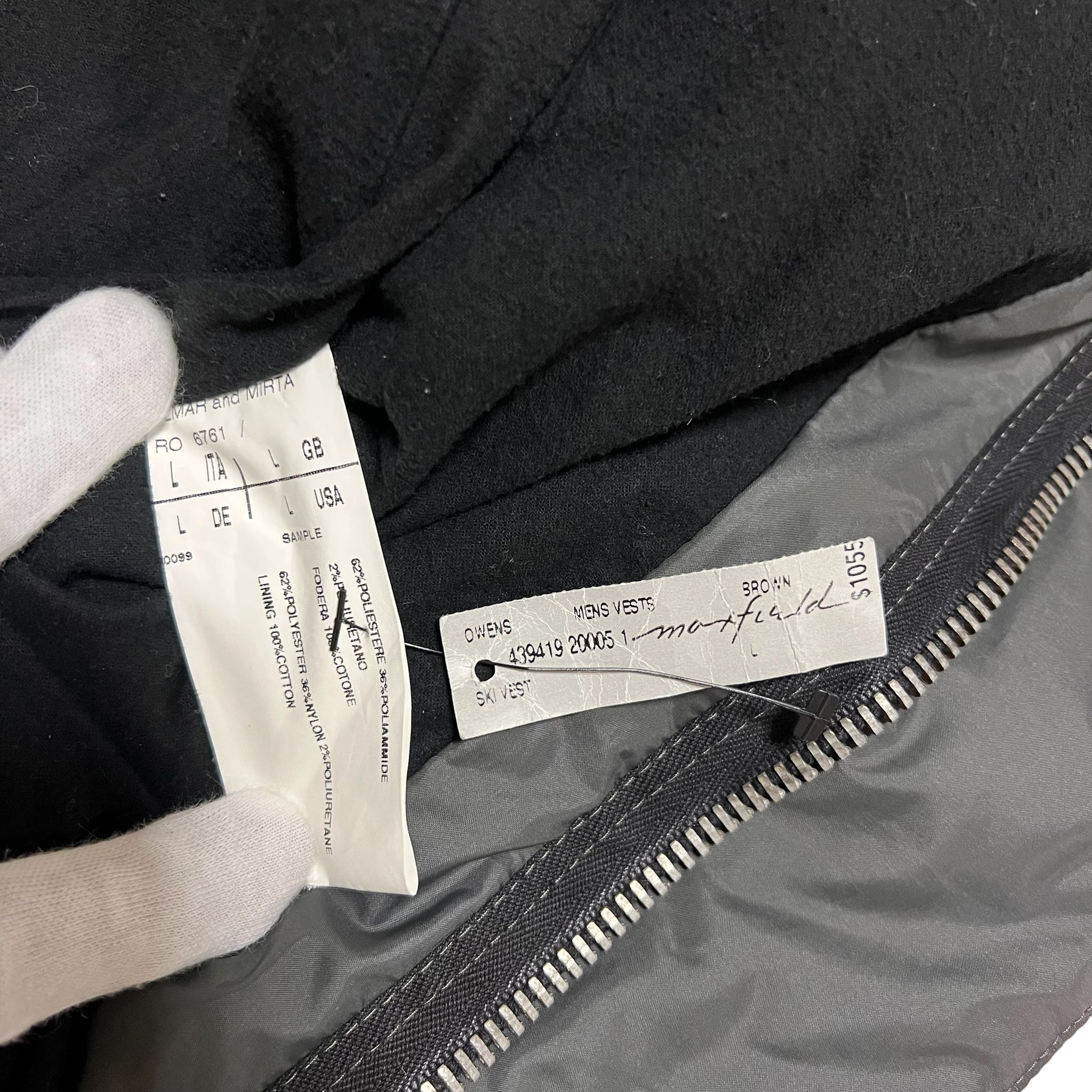 RICK OWENS 2006SS GEO VEST