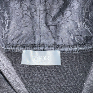 DIOR 2022SS OBLIQUE INSIDE SILK  ZIP UP HOODIE