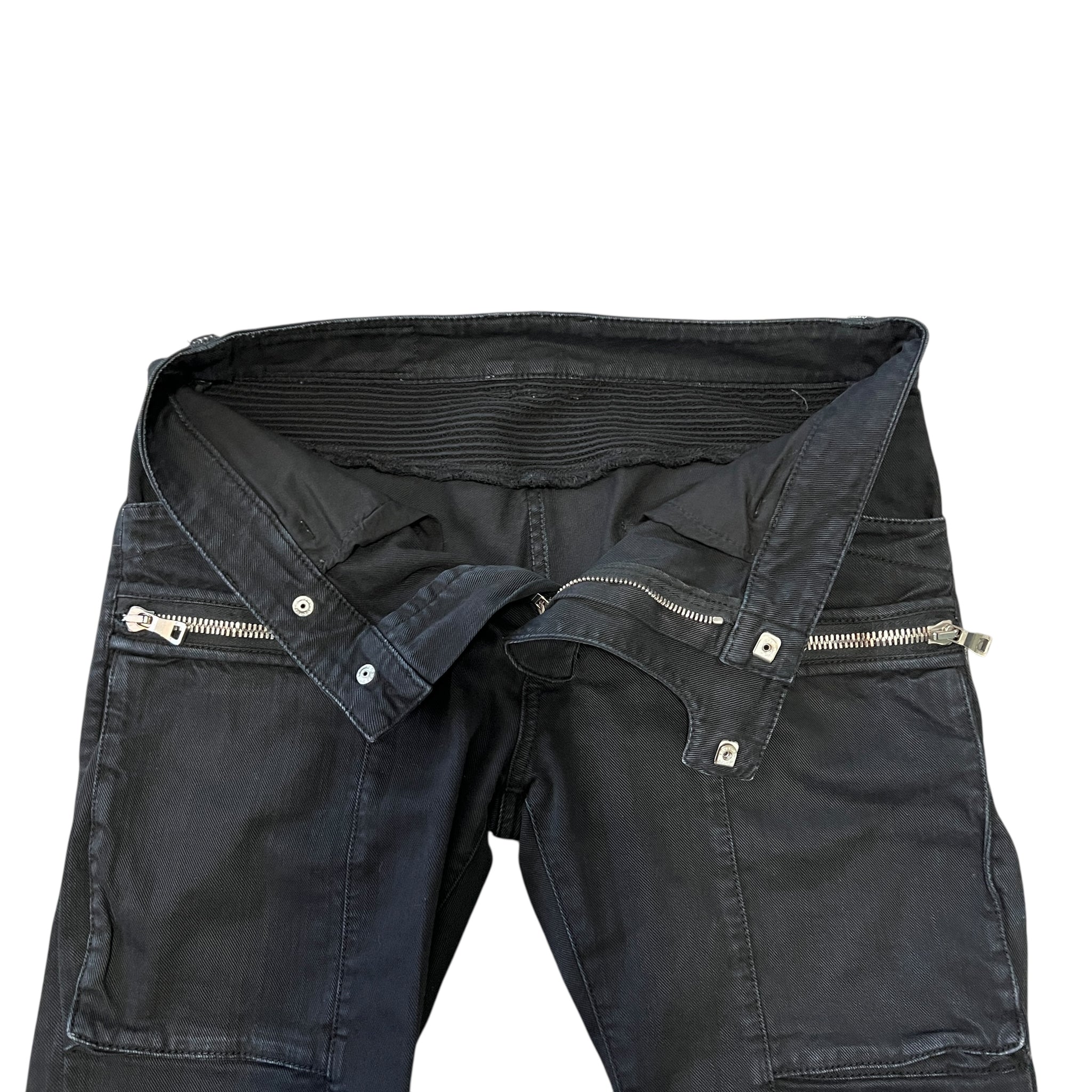 BALMAIN Cotton Elastane Biker Pants