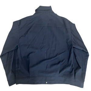 MIU MIU SS2024 Mohair-Blend Zip Blouson Jacket (Navy / Made in Italy)