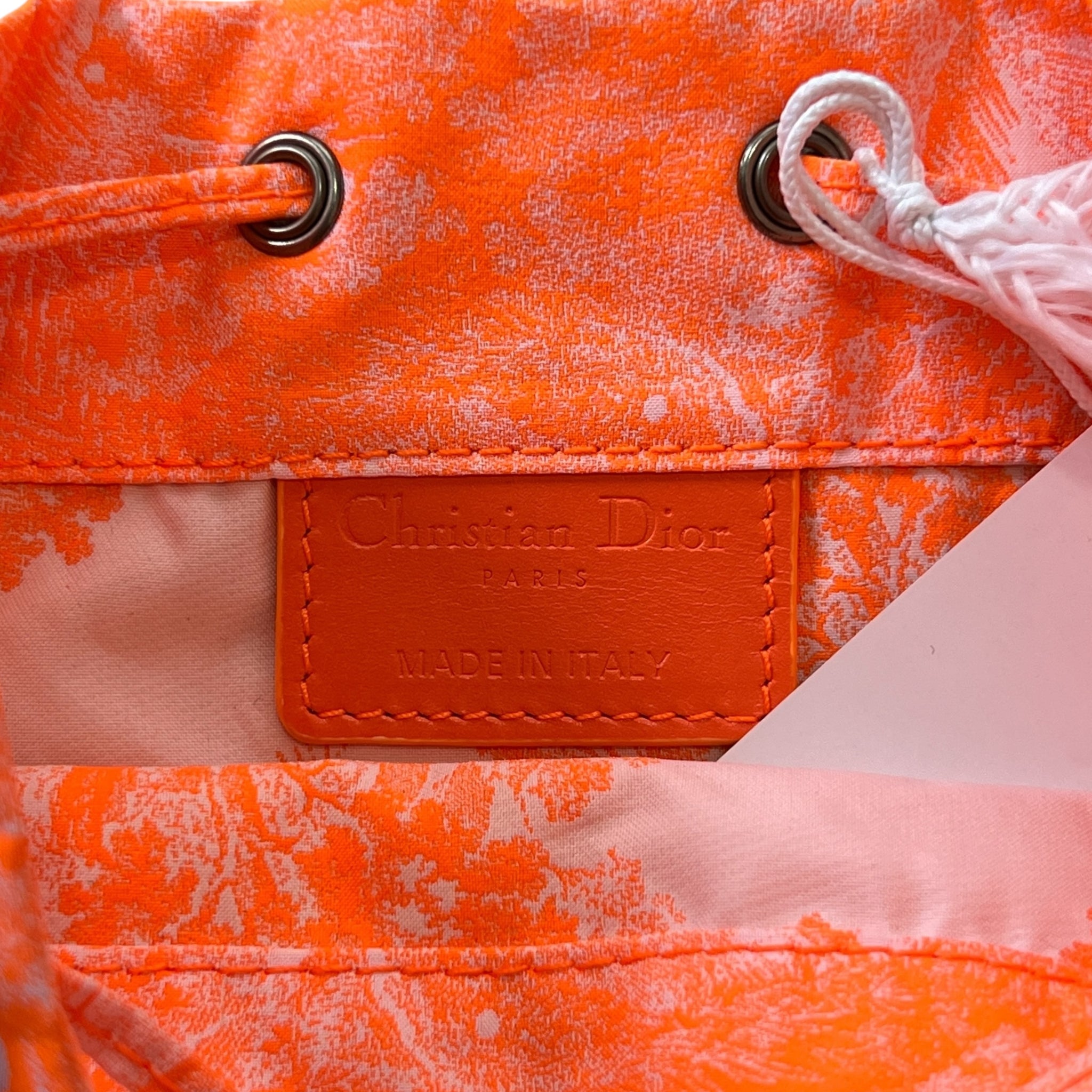 Christian Dior Toile de Jouy Sauvage Drawstring Pouch
