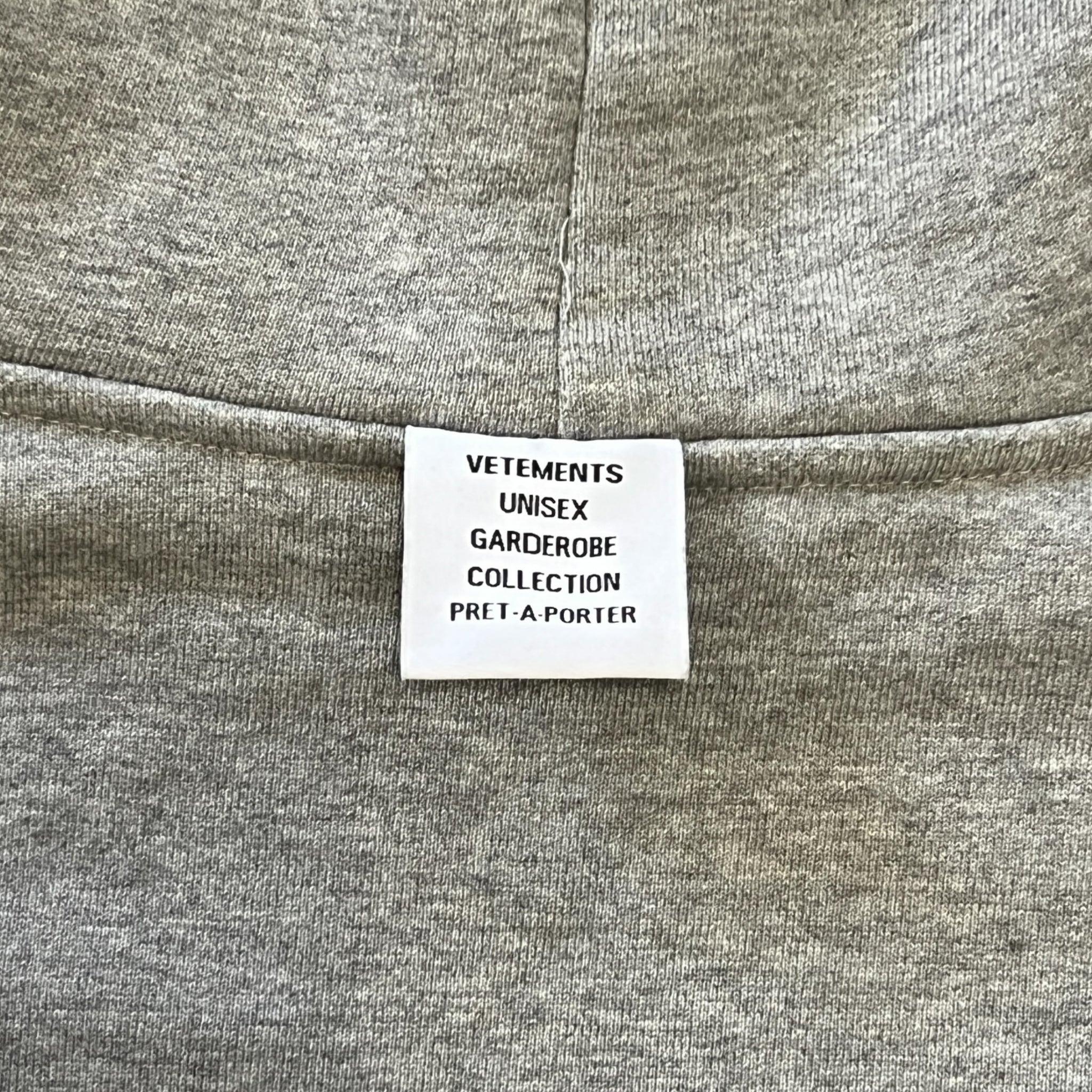 VETEMENTS Inside Out Popover Hoodie