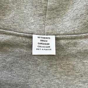 VETEMENTS Inside Out Popover Hoodie