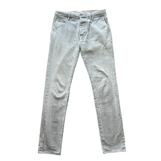 JIL SANDER 2012AW × RAF SIMONS COTTON STRAIGHT JEANS