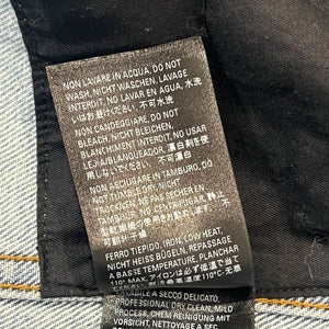 BALENCIAGA 2020AW Demna Gvasalia Distressed Denim Jacket