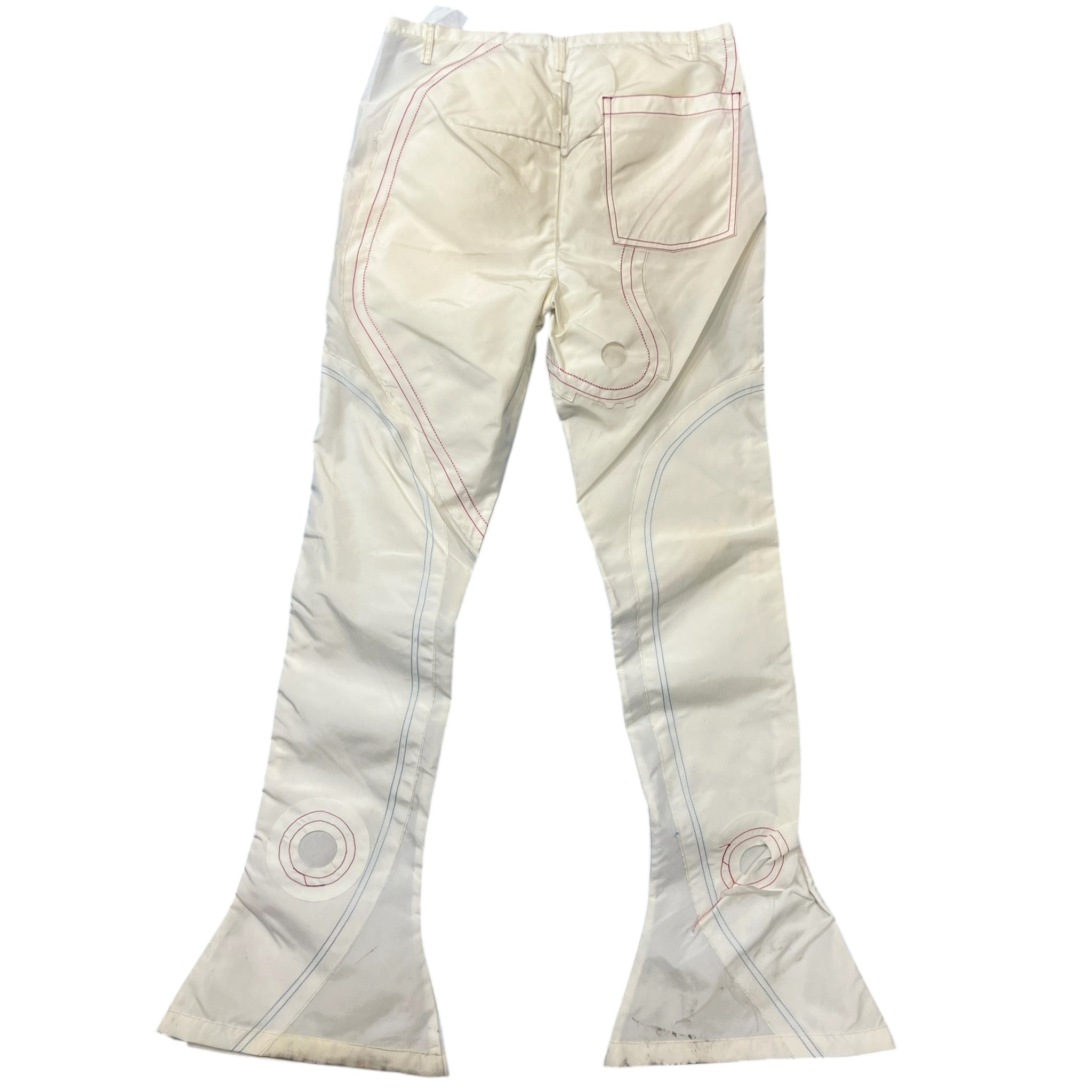 KANGHYUK 2020AW Icon Airbag Nylon Flare Trousers