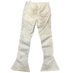 KANGHYUK 2020AW Icon Airbag Nylon Flare Trousers