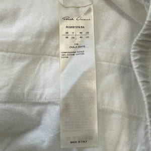 RICK OWENS 2020SS TECOUATL Side Zip Sweat Pants