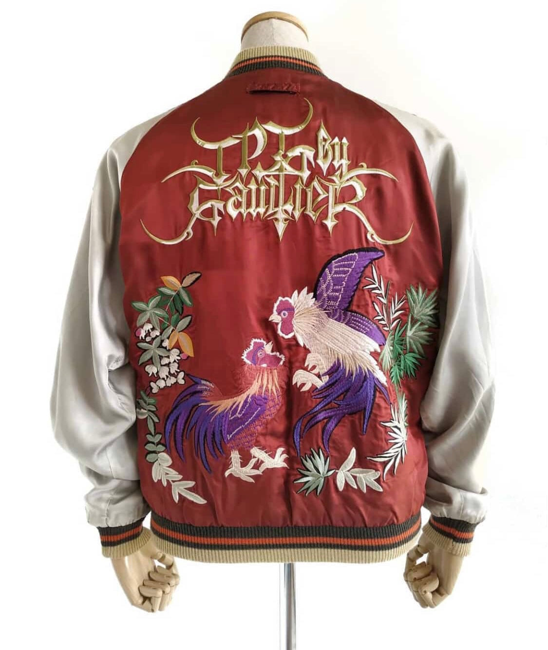 Jean Paul Gaultier 2002 limited edition 100 pieces only ×TAILOR TOYO Reversible Embroidery "Sukajan" Souvenir Jacket