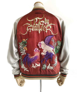 Jean Paul Gaultier 2002 limited edition 100 pieces only ×TAILOR TOYO Reversible Embroidery "Sukajan" Souvenir Jacket