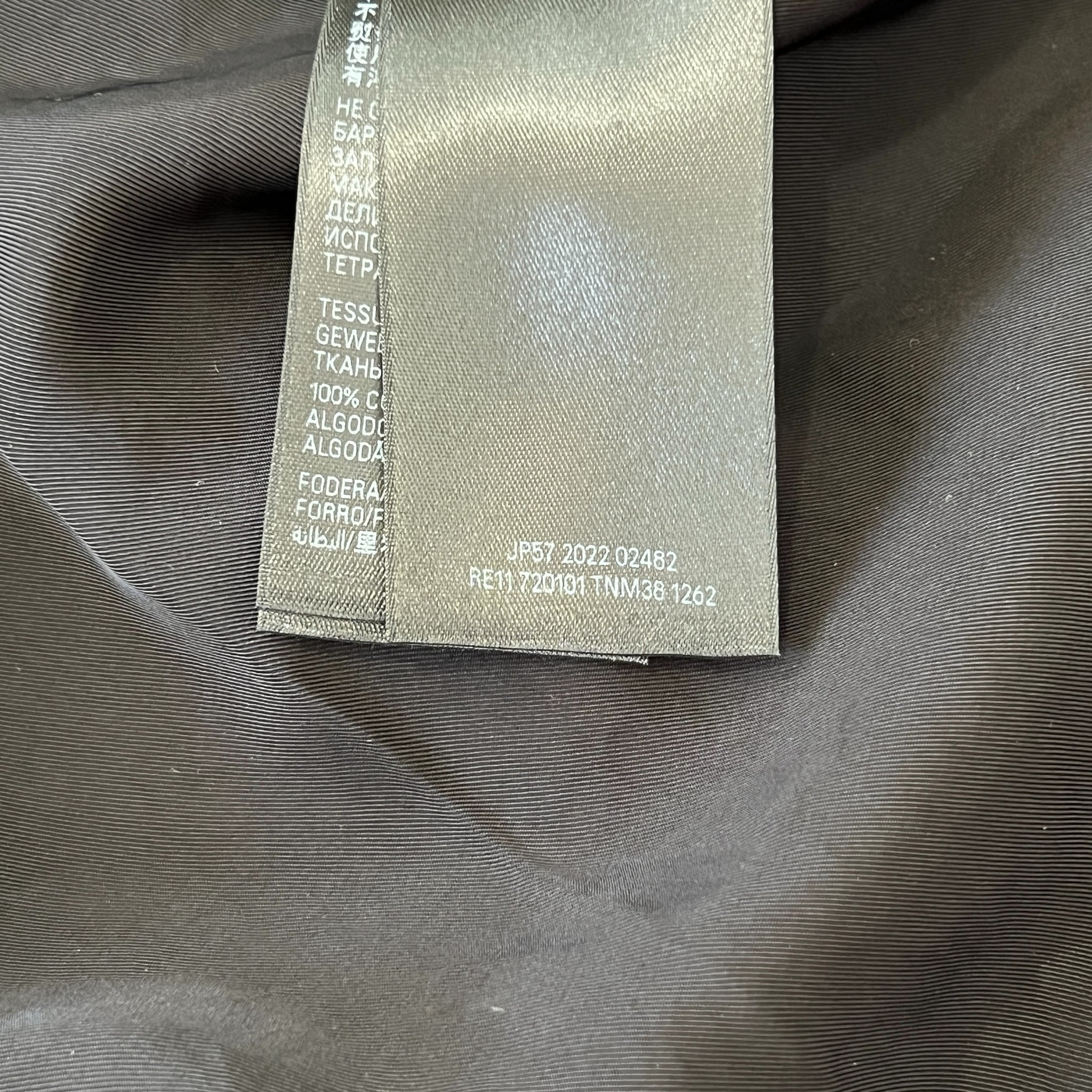 BALENCIAGA 2022SS ディストレス オーバーサイズ バッファローチェック ラインドシャツジャケット