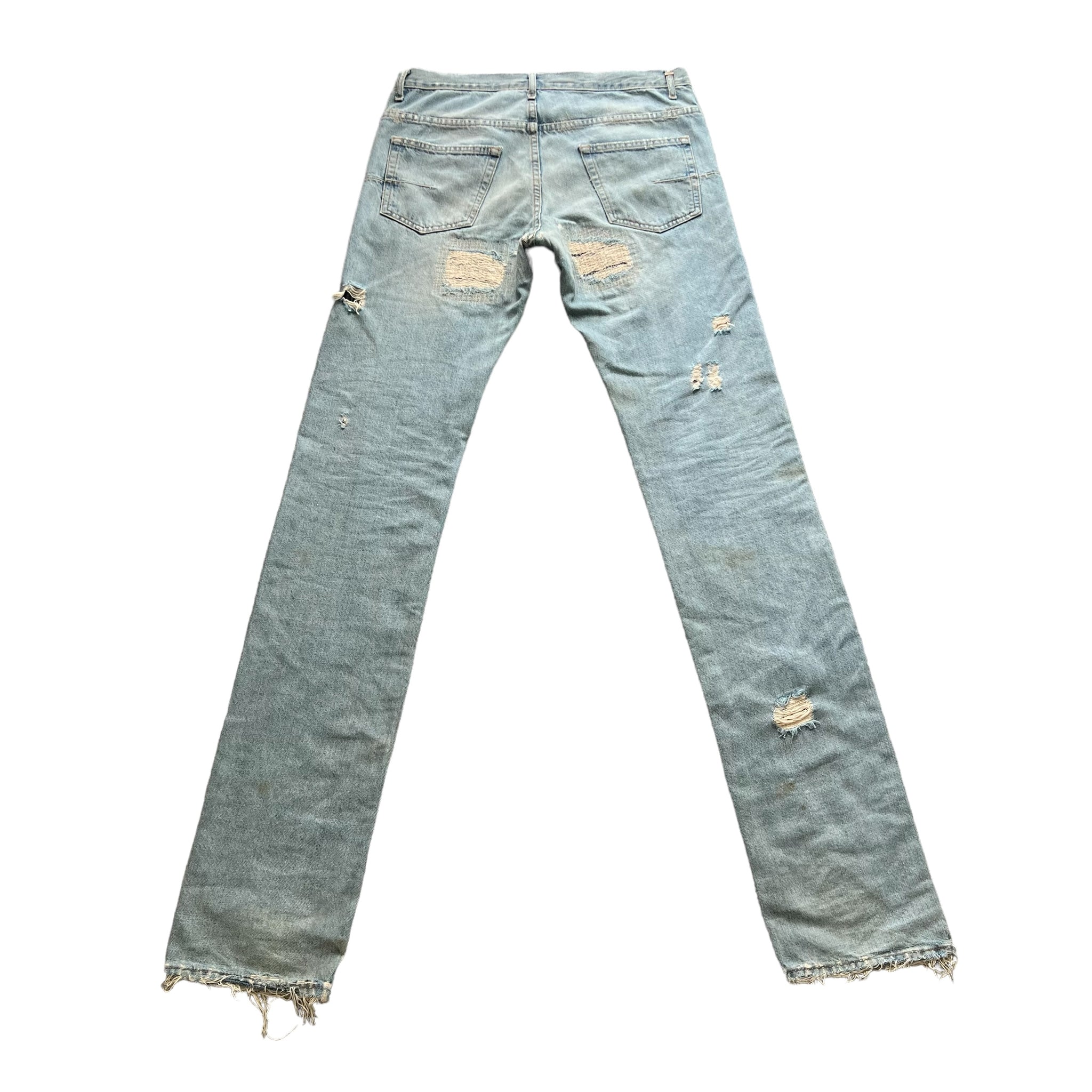 DIOR HOMME HEDI SLIMANE 2006SS CRASH DENIM