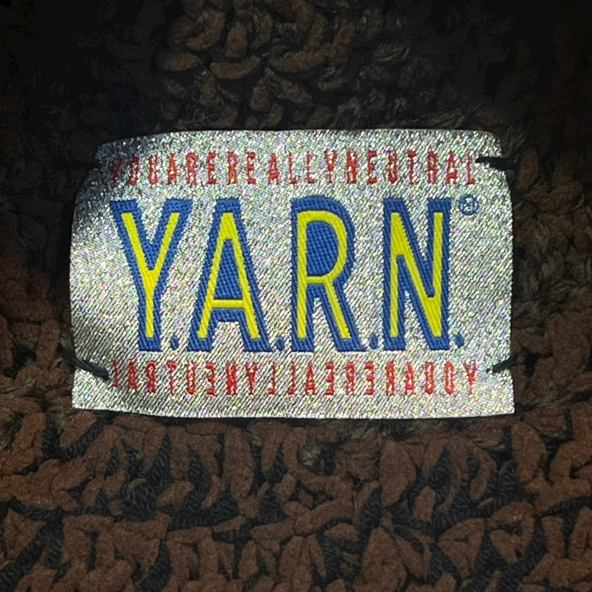 Y.A.R.N Collection Handmade Cross Knit Hat