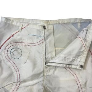 KANGHYUK 2020AW Icon Airbag Nylon Flare Trousers
