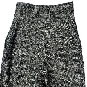 CELINE Wool Knit Wide Flare Trousers