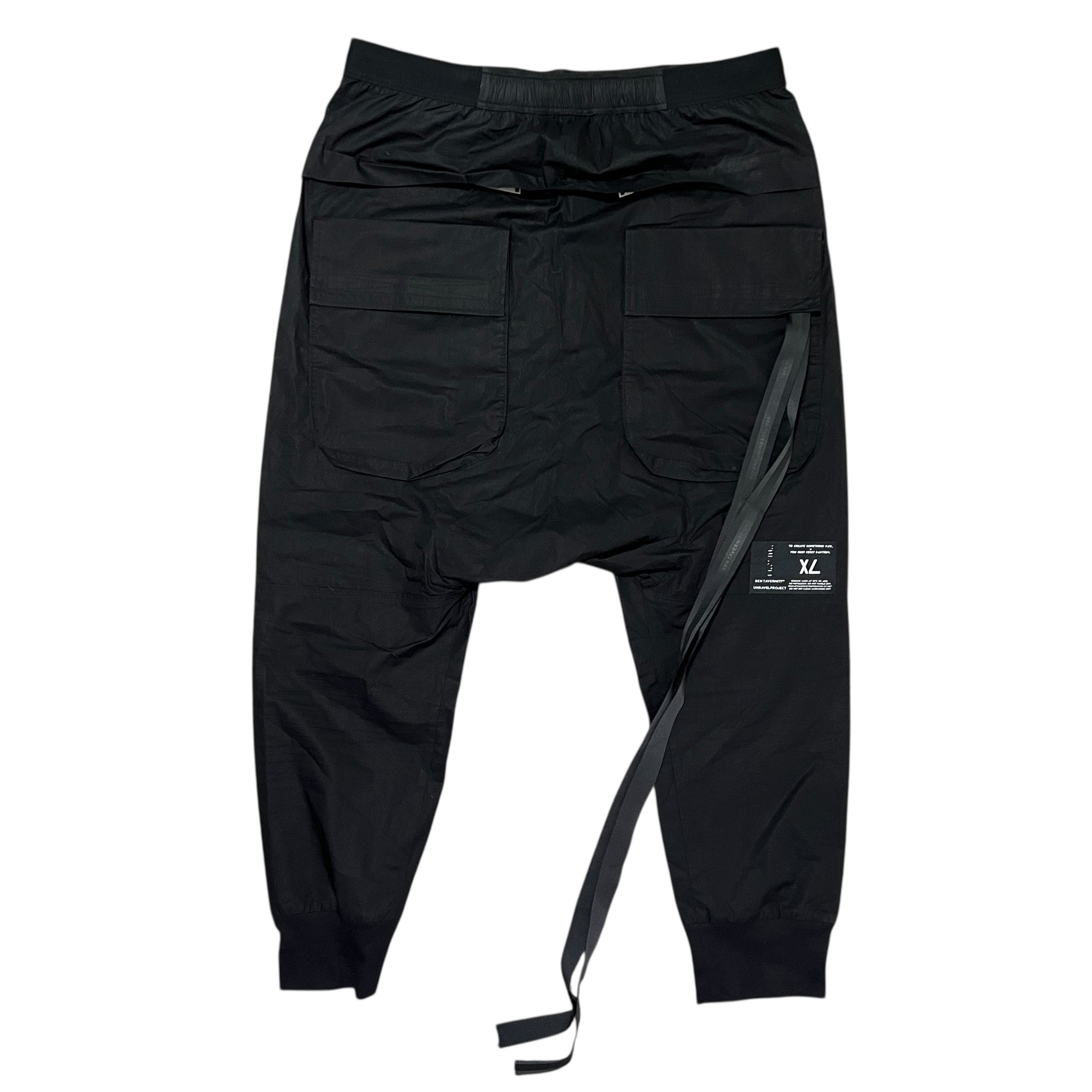 BEN TAVERNITI UNRAVEL PROJECT レザー　ショーツ BEN TAVERNITI UNRAVEL PROJECT Signature Strap Drop-crotch utility