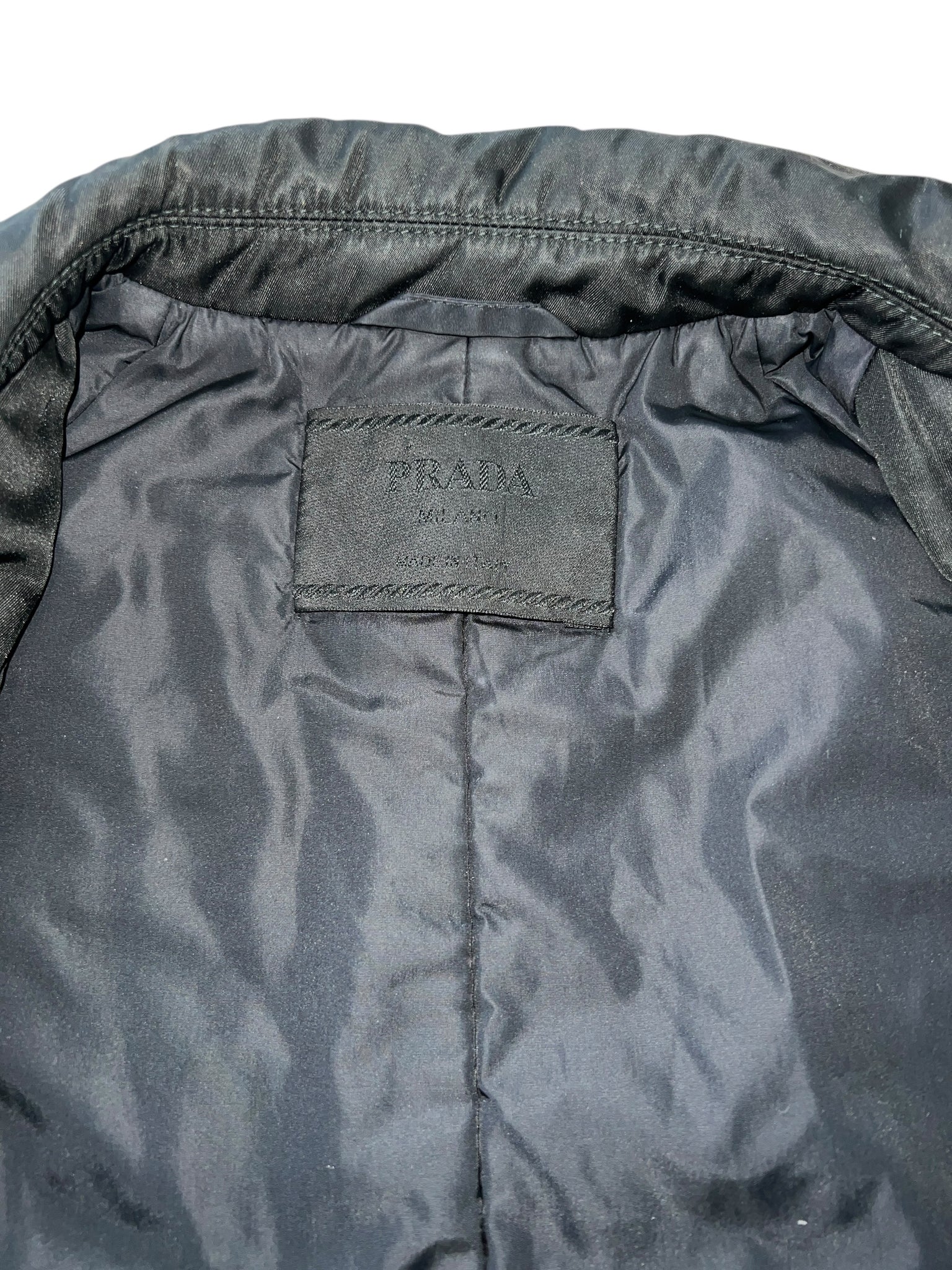 PRADA 2way Nylon Long Coat