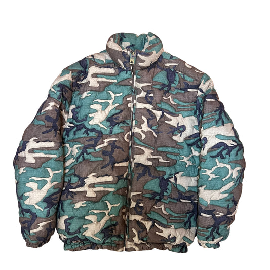 ERL 22AW CAMO PADDET DOWN JACKET