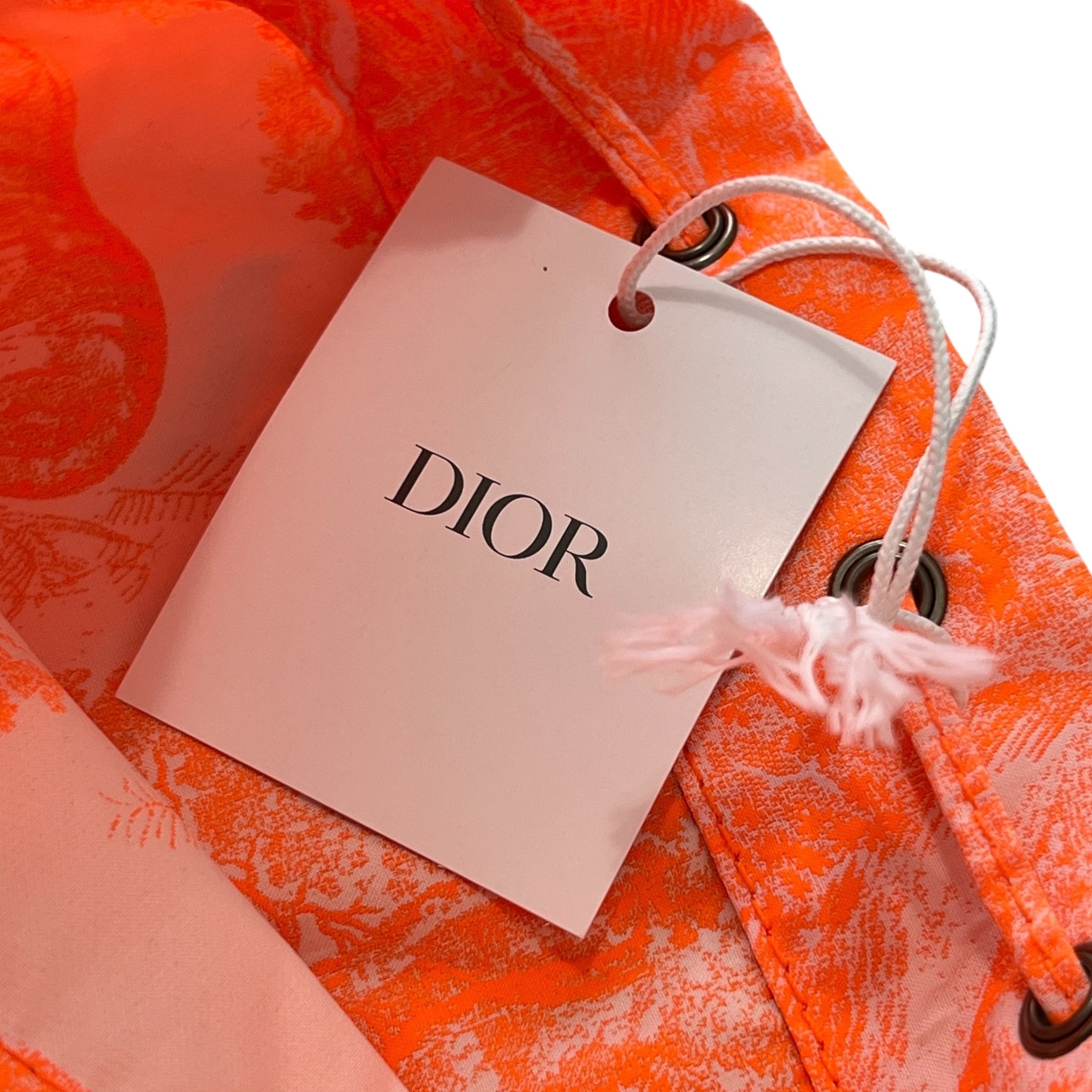 Christian Dior Toile de Jouy Sauvage Drawstring Pouch