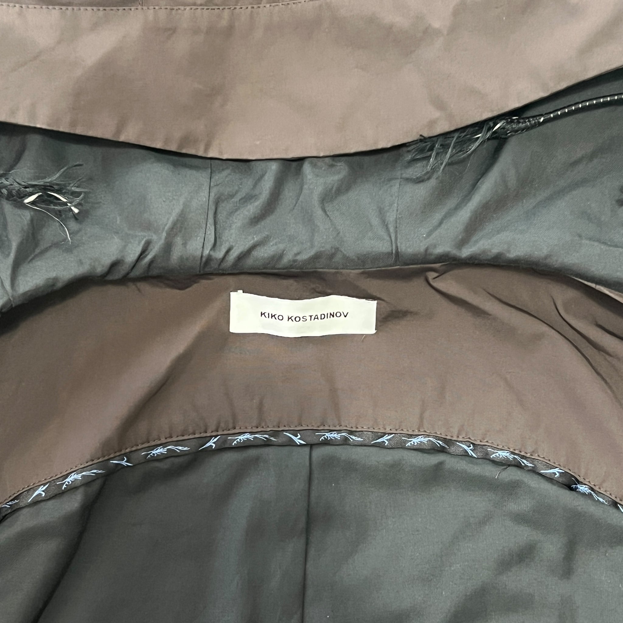 KIKO KOSTADINOV 2021AW 00112021 SOMNIUM. Moylita Hooded Parka
