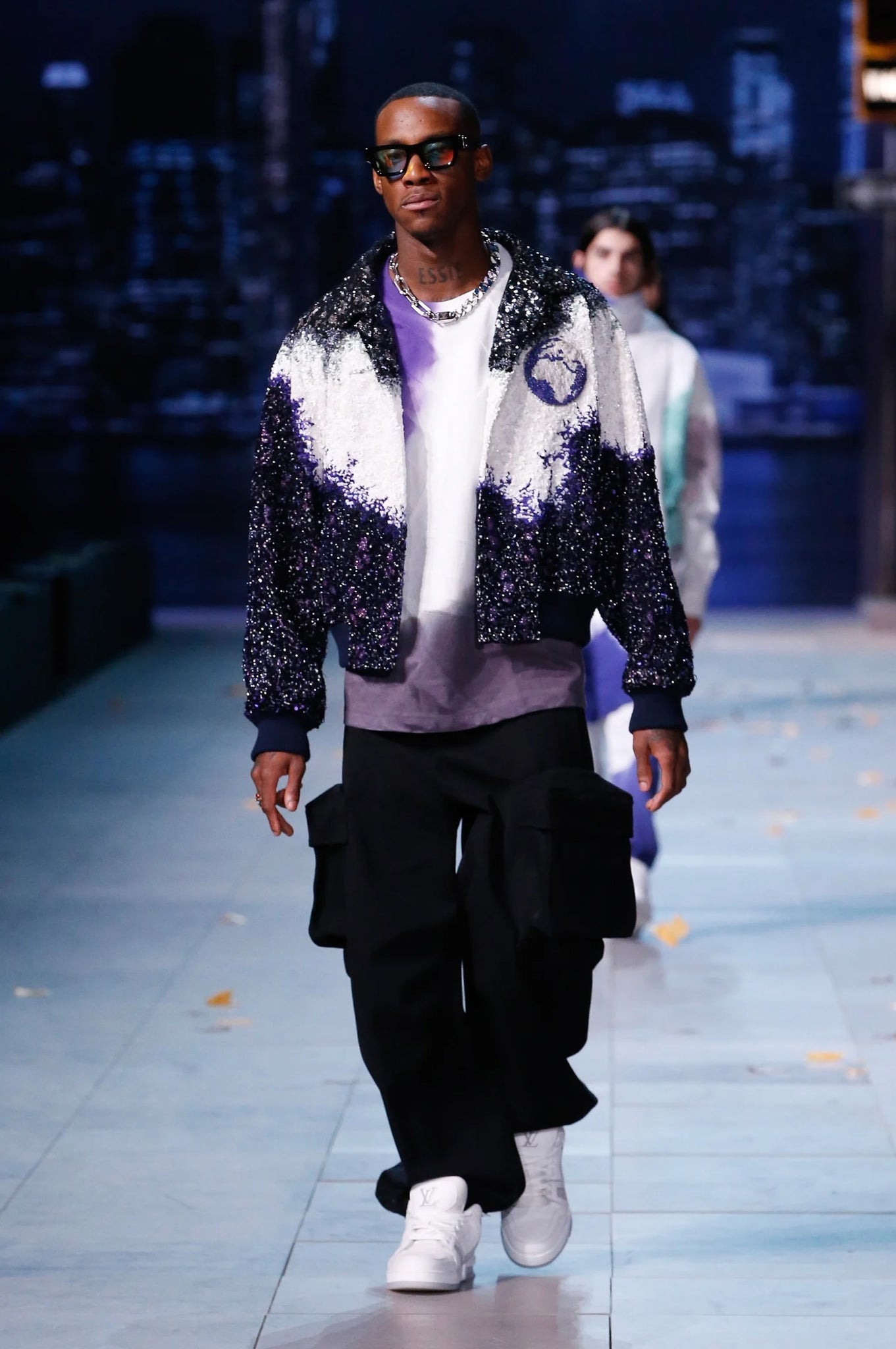 Louis Vuitton 2019AW 3D Pocket Monogram Cargo Nylon Pants