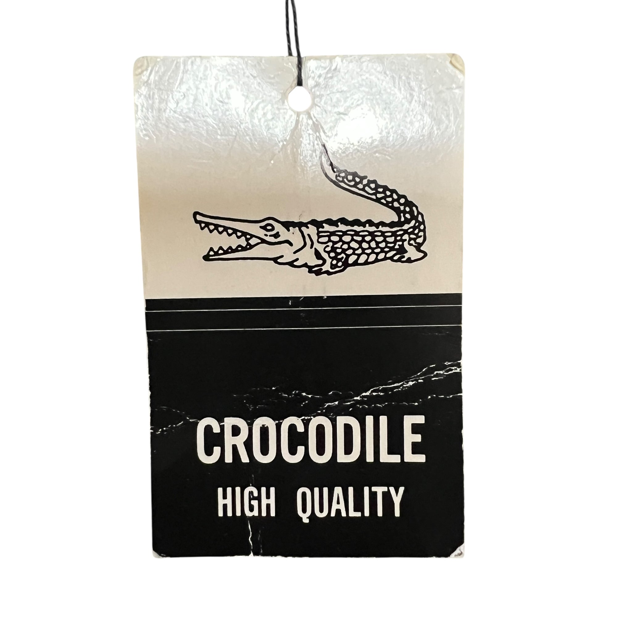 Real Crocodile Leather Asymmetric Zip Design Shoulder Bag