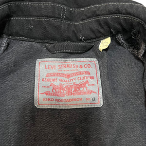 KIKO KOSTADINOV × LEVIS BLACK DENIM JACKET